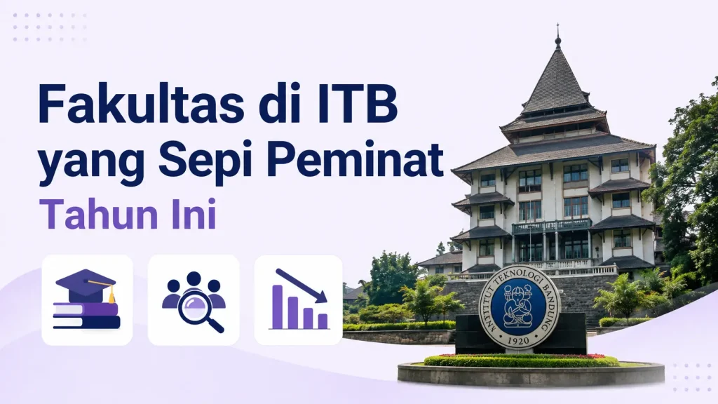 Fakultas (Jurusan) di ITB yang Sepi Peminat Tahun Ini